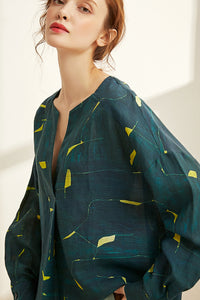 Bean Sprout Printed Top