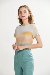 Tranquillity Printed Top